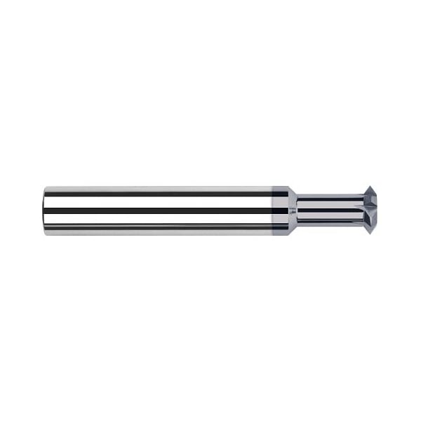 Harvey Tool 0.0620in 1/16 Cutter DIA x 0.0310in 1/32 W x 0.1560in 5/32 Neck L Carbide Double Angle Shank 45162-C6 - main