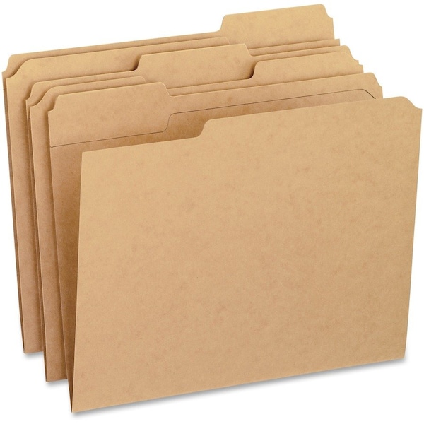 Pendaflex FOLDER, LTR, DBL, 11PT, 1/3, 100PK RK15213 - main