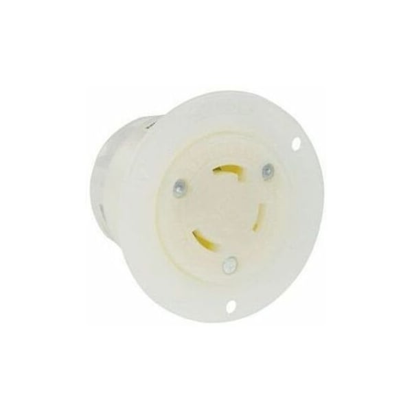 Leviton Industrial Grade Flanged Outlet 30 Amp, 250 Volt 3-Phase 2626F - main