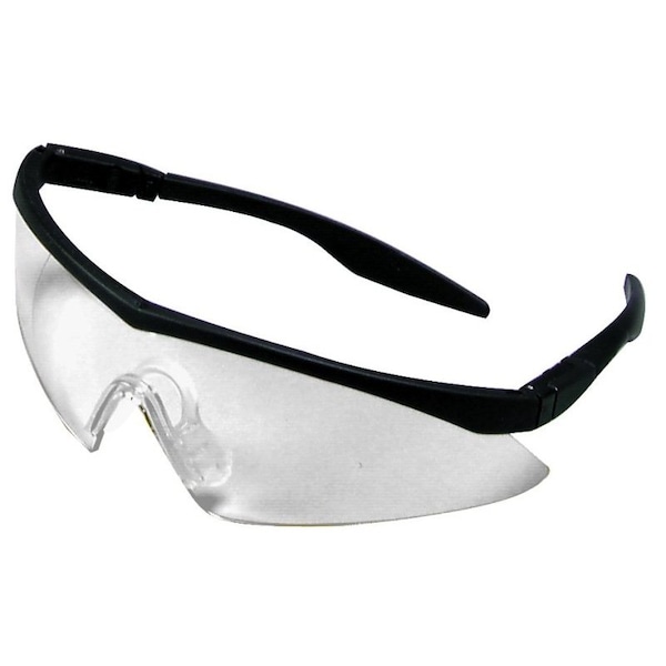 Msa Safety Gls Sfty Blk/Clr Lens In-Outdr 10021259 - main