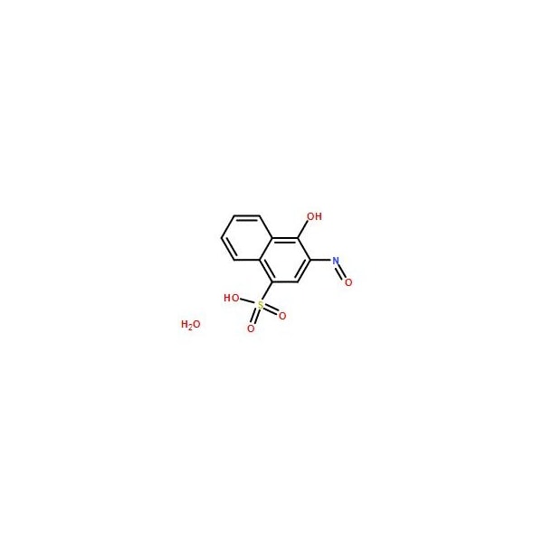 Ak Scientific 4-Hydroxy-3-nitroso-1-naphthalenesulfonic acid hydrate (5g), CAS 3682-32-4 6532AL-5g - main