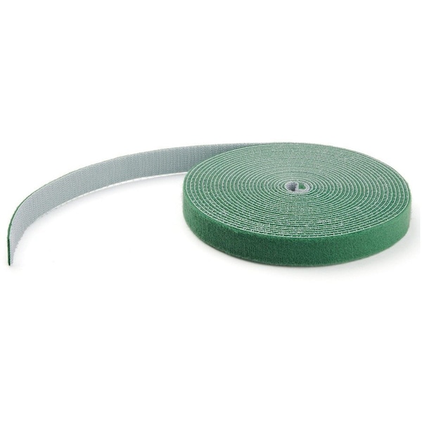Startech.Com 25ft Hook and Loop Tape Cable Ties Green HKLP25GN - main