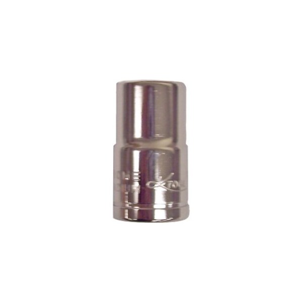 K-Tool International 3/8" Drive, 17mm Metric Socket, 6 Points, Chrome, Stan, 6 pt., 3/8"Drive, 17mm KTI-27117 - main