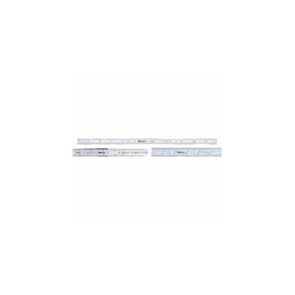 Mitutoyo Series 182 Steel Rulers, 150 mm, Wide, Stainless Steel, Metric, Rigid 504-182-111 - main