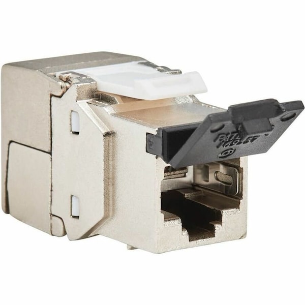 Eaton Tripp Lite Series Cat8 STP Shielded Tool-Free Keystone Jack, 568A/568B, TAA N238-SHC8-TF-1 - main