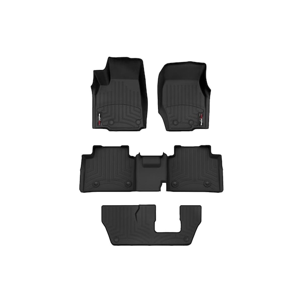 Weathertech Black, Front, rear, and rear Floorliners 441696-1-6-4 - main