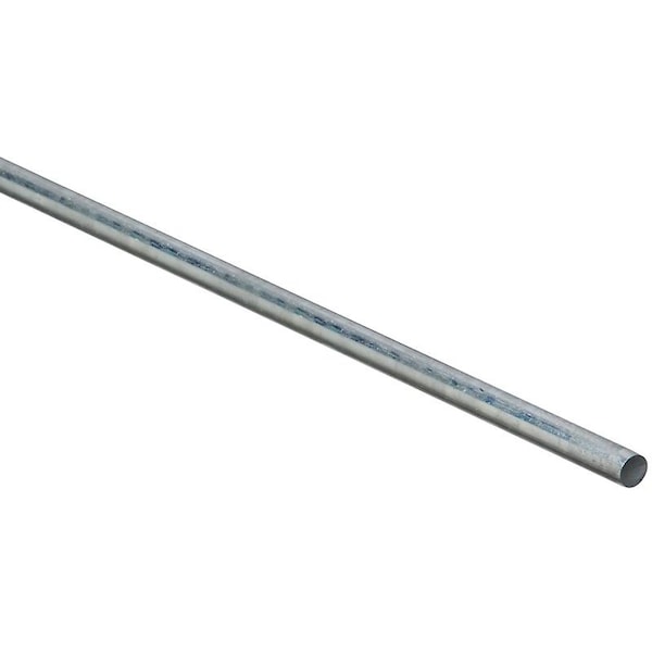 Stanley Stanley Hardware 4005BC Series 179770 Round Smooth Rod, 36 in L, 5/16 in Dia, Steel, Zinc N179-770 - main