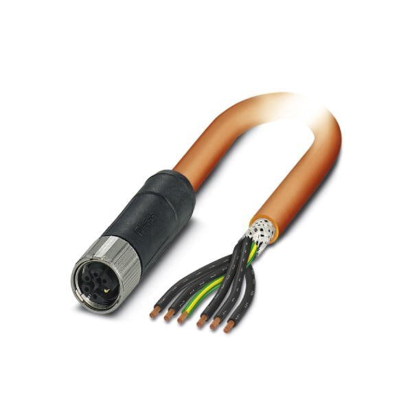 Phoenix Contact SAC-6P- 5 0-PUR/M12FSM PE SH Power 1414919 - main