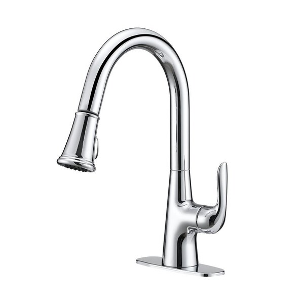 Boston Harbor Single Handle Pull-Down Laundry Faucet - Chrome Finish 23PB002-032 - main