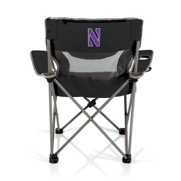 Picnic Time Family Of Brands NCAA Northwestern Wildcats Campsite Camping Chair 806-00-175-434-0 - main