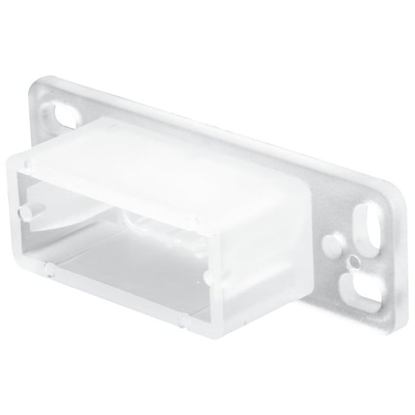 Prime-Line Track Drawer Back Plate White R 7145 - main
