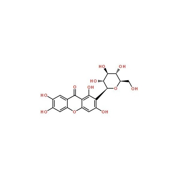 Ak Scientific Mangiferin (25mg), CAS 4773-96-0 O907-25mg - main