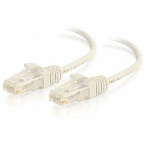 C2G 1.5FT/0.46M CAT6 UTP 28AWG WHT C2G02236 - main