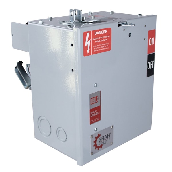 Brah Electric Bus Plug, 30 A, 600V, BEK; FVK, H, J, R, 3 Phase, 3 Wire with Ground BEK3603G - main