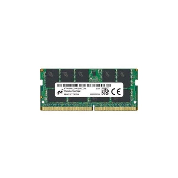 Micron 16GB DDR4-3200 ECC SODIMM 1RX8 CL22 MTA9ASF2G72HZ-3G2R - main