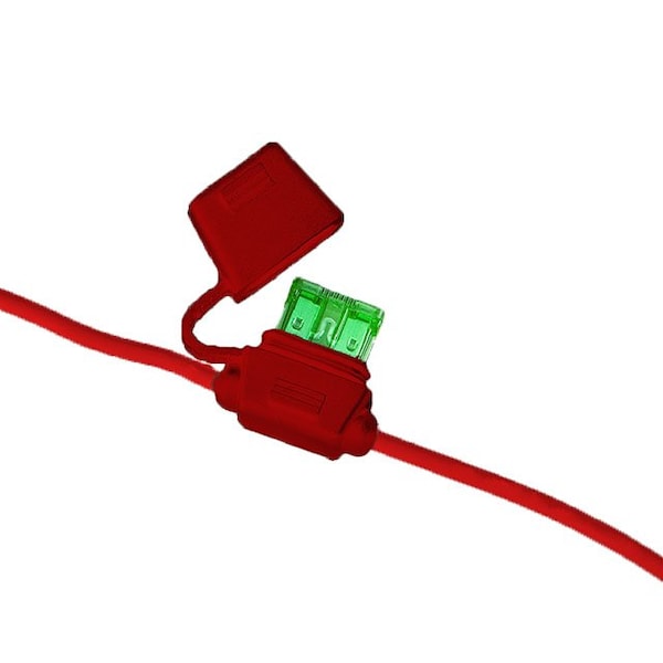 Optifuse IP67 In-Line for Regular Blade, 16AWG 15A LPR-02R-16R - main