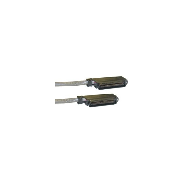 Cable Wholesale Cat3 Telco Trunk Cable, 90 degree Amphenol Centronics 50 (CN50) Male Connectors, 25 Twisted 11X3-25110 - main