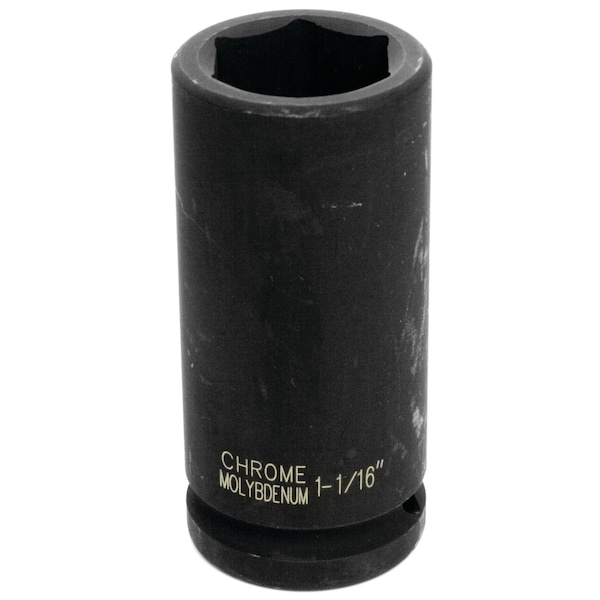 Performance Tool 3/4 in. Dr. Impact Socket, 6pt Deep, Chrome Moly M742-34 - main