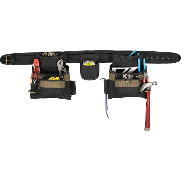 Clc Work Gear 16-Pocket Polyester & Ballistic Nylon Carpenter Apron System, 4-Piece 1604 - main