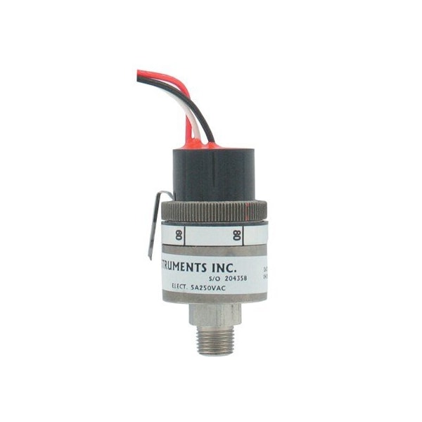 Dwyer Instruments Pressure Switch, Standard, SPDT, 1/8" NPT, Stainless Steel APS-150 - main