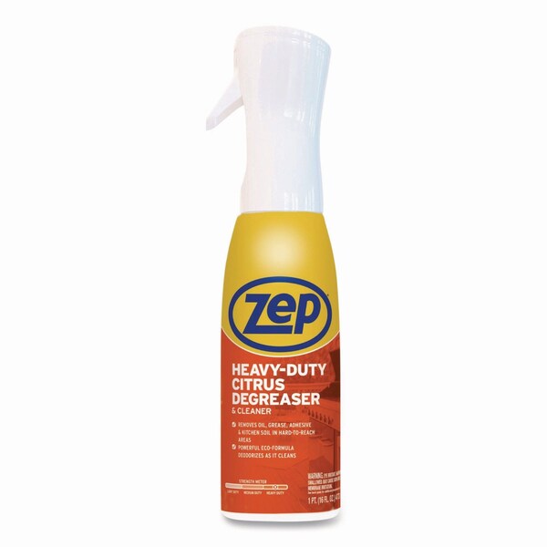 Zep Heavy-Duty Citrus Degreaser and Cleaner, 16 oz Spray Bottle, 6PK ZUCIT20 - main