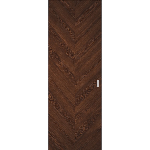 Sartodoors Hidden Barn, Ego 5005 Cognac Oak Veneer, Wood Veneer Doors, Magic Concealed Sliding Set, 28 x 96 EGO5005HB-DKO-2896 - main
