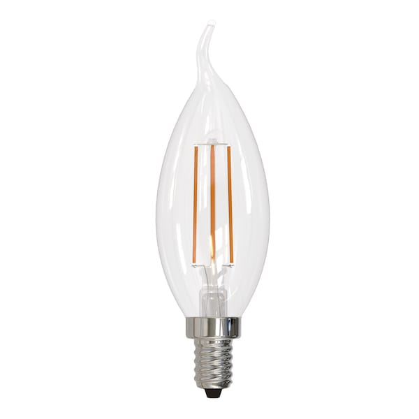 Ilc Replacement LED Bulb, 5W, 120V, CA10, E12 BULBRITE 776741 - main