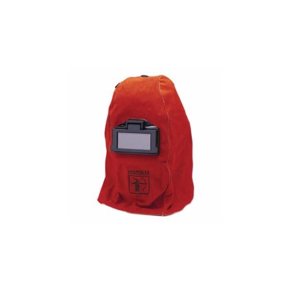 Huntsman WH20 860P Leather Welding Helmet, SH10, Red, 860P, 2 in W, 4-1/4 in L 138-14531 - main