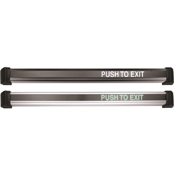 Securitron Push to Exit Bar, Illuminated, 36 In. DSB-BKI - main
