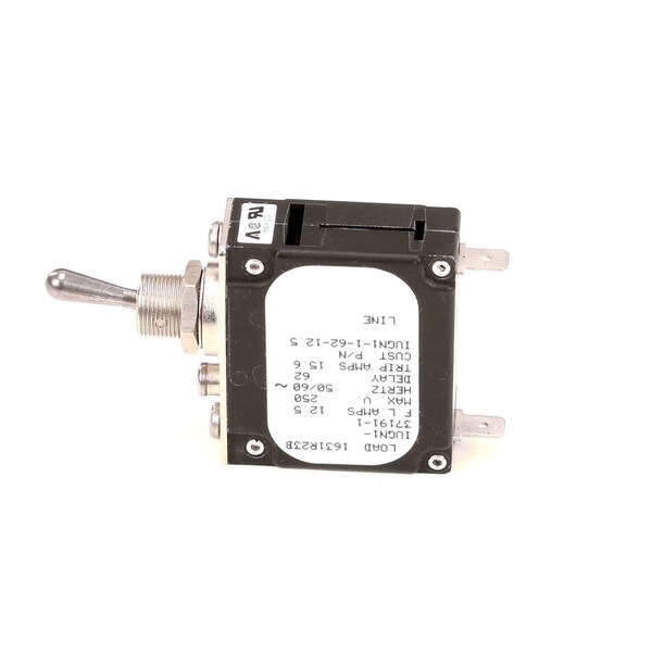 Hardt Circuit Breaker, Sealed, 12.5 Amp, 240 Volt, 15 Amp Trip 4067 - main