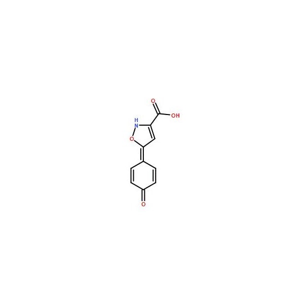 Ak Scientific 5-(4-Hydroxy-phenyl)-isoxazole-3-carboxylic acid (250mg), CAS 33282-15-4 0488AE-250mg - main