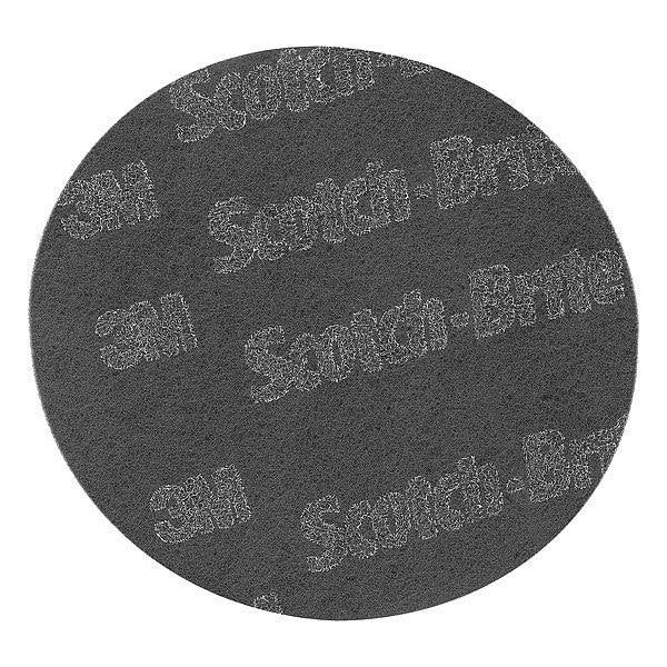 Scotch-Brite Hook-and-Loop Surface Conditioning Disc, 6 in Dia, Non-Vacuum, Aluminum Oxide, Not Applicable Grit 7010329335 - main