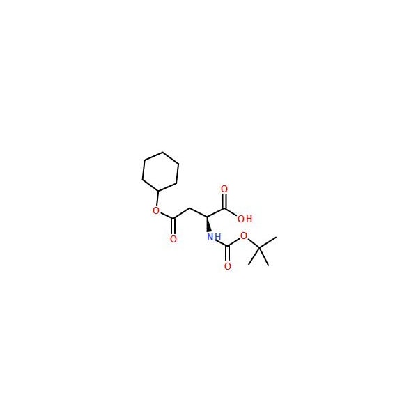 Ak Scientific Boc-L-asparticacid-4-cyclohexyl ester (5g), CAS 73821-95-1 K256-5g - main