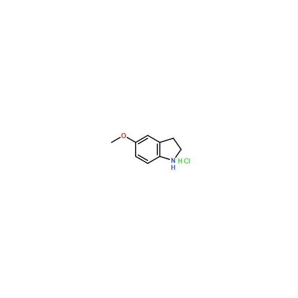 Ak Scientific 5-Methoxyindoline HCl (5g), CAS 4770-39-2 Q804-5g - main