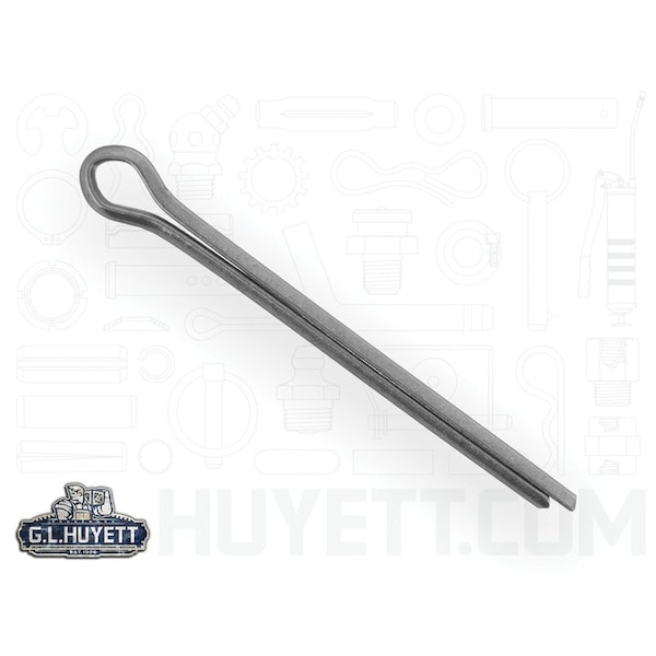 Huyett Cotter Pin, 316 Stainless Steel, 0.156 in Dia x 2.000 in Effective Length CPS16-156-2000 - main