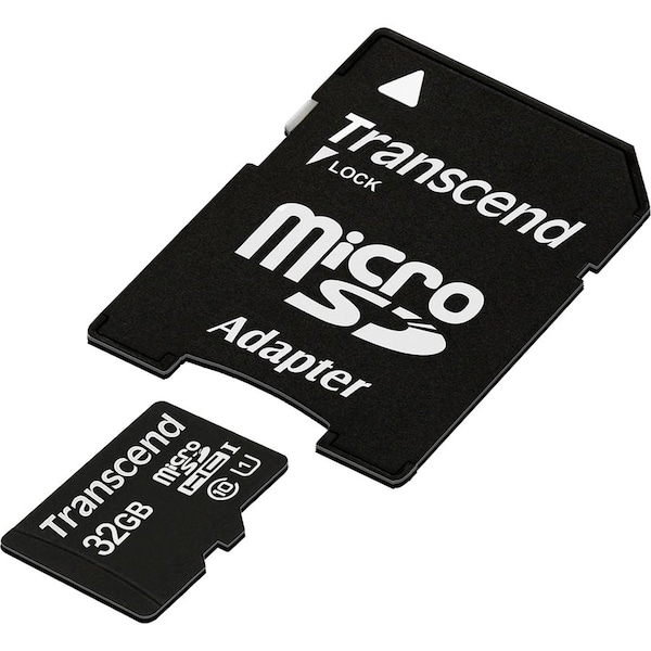 Transcend Information Transcend Premium 32 GB Class 10/UHS-I microSDHC - 90 MB/s Read - 25 MB/s Write TS32GUSDU1 - main
