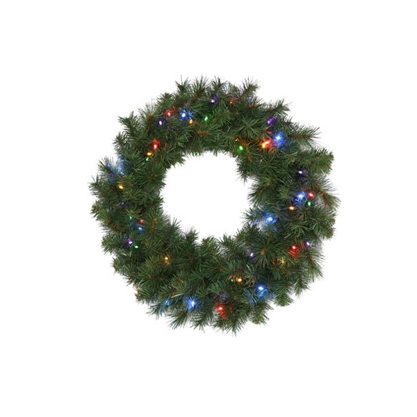 Puleo Asia Ltd HW 24 Multi Art Wreath 277-W8208-24LM3K05-JB - main