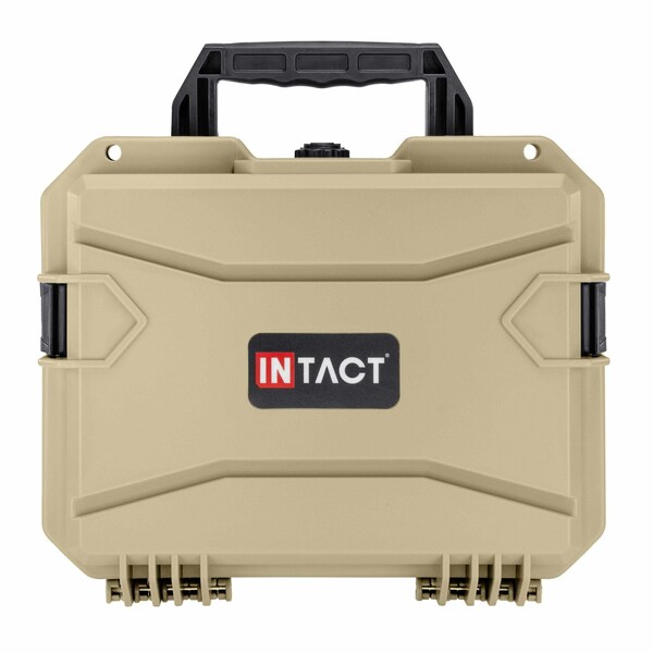 Eylar Intact 13.8in Stacker Series Compact Hard Gear Case with Foam Tan NG00011-TAN - main