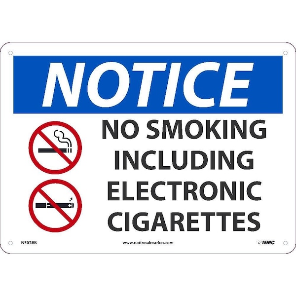 Nmc Notice, No Smoking E Cigarettes, N503RB N503RB - main