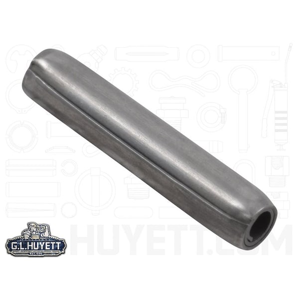 Huyett Coiled Spring Pin, Standard Duty, 420 Stainless Steel, 0.094 in Dia x 0.500 in Length SPCSP-093-0500 - main