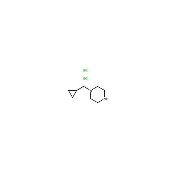 Ak Scientific 1-(Cyclopropylmethyl)piperazine dihydrochloride (5g), CAS 373608-42-5 3027AH-5g - main