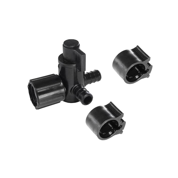 Flair-It Bypass Valve, 1/2 x 1/2 x 1/2 in Connection, PEX x FPT x PEX, 100 psi Pressure, Polysulfone Body 30913 - main