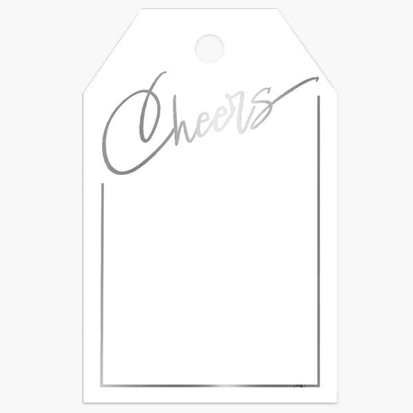 Nashville Wraps Celebration Cheers Gloss Gift Tag, 2.25x3.5, 50PK PTCC - main