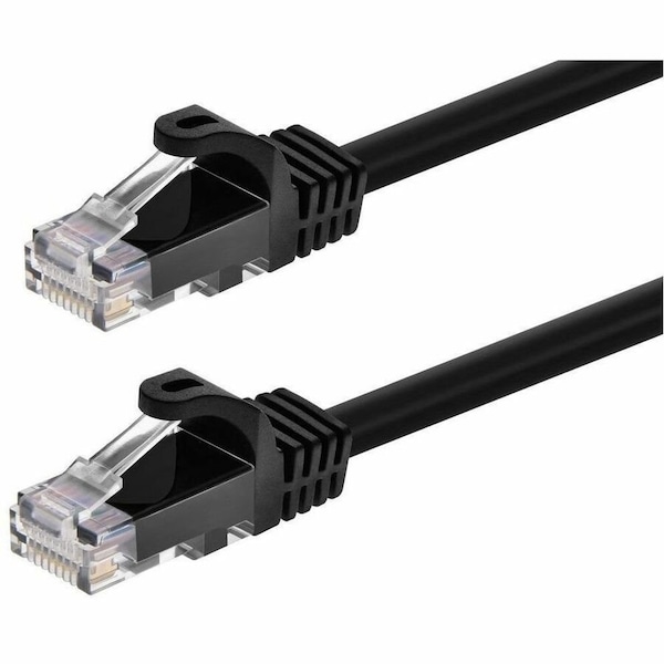 Monoprice CAT5E 24AWG UTP PATCH CABLE_ 2FT BLACK 11302 - main