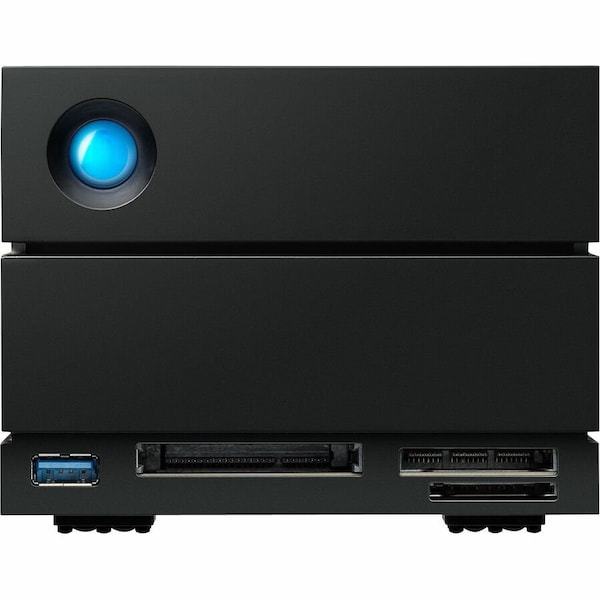 Seagate LaCie 2big Dock DAS Storage System - 20 TB Installed HDD Capacity - 2 x Total Bays - 2 x 3.5" Bay STLG20000400 - main