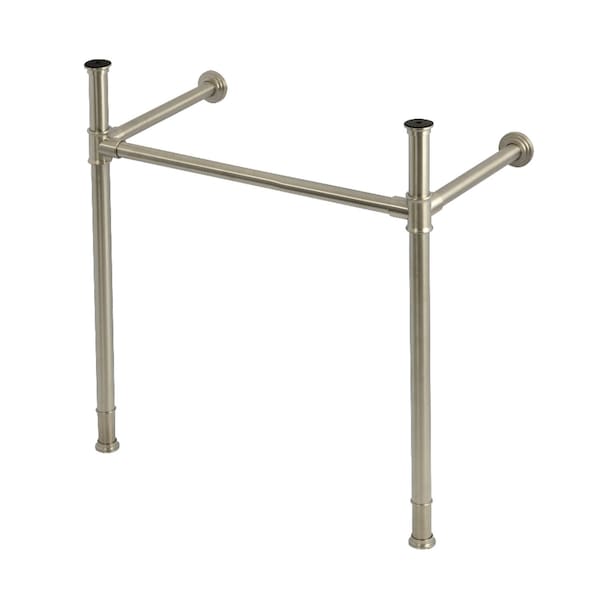 Kingston Brass Stainless Steel Console Sink Legs, Brushed Nickel VPB34288 - main