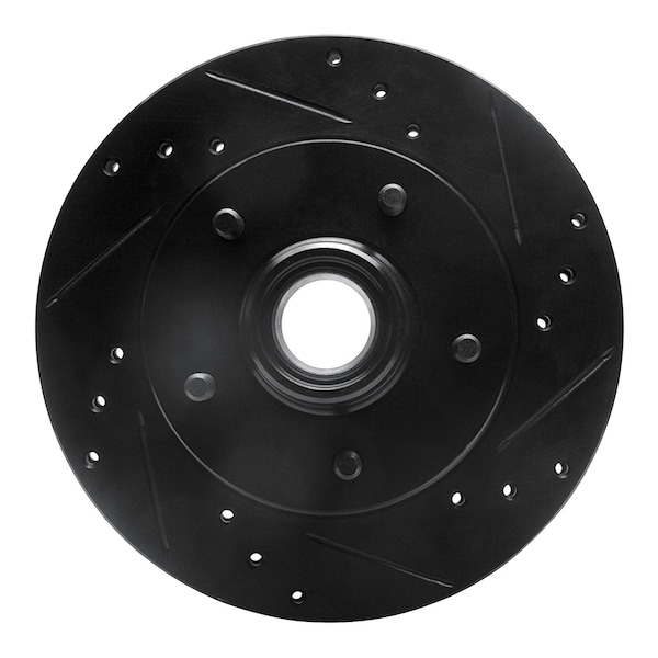 Dynamic Friction Co DFC Brake Rotor - Drilled and Slotted - Black 633-47062R - main