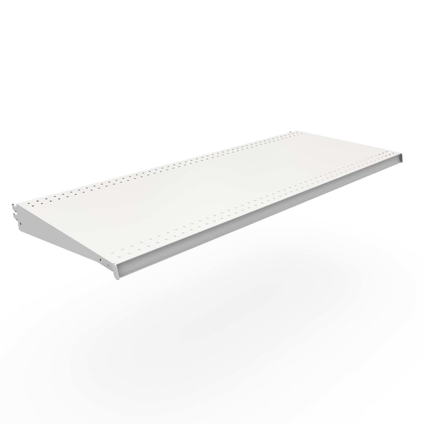 Lozier 48 in. W X 19 in. D Cool White Steel DL Style Shelf 2 pk DL419N.W08 - main