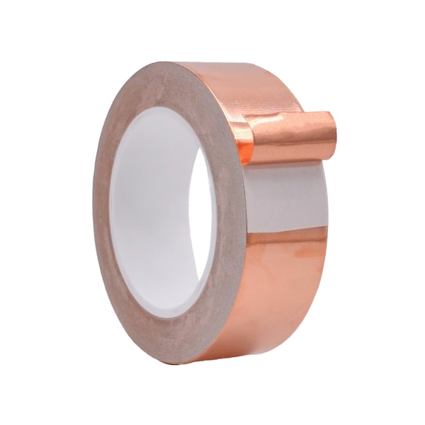 Wod Tape CFT5CA Super Conductive Copper Foil for EMI-RFI Magnetic Shielding: 24.8 in. x 36 yds WOD CFT5CA-24800-LOG-36-COP - main
