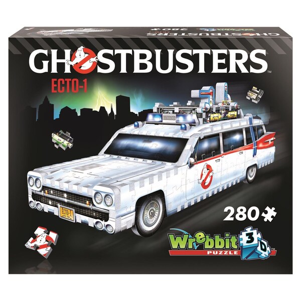 Wrebbit3D Ghostbusters Ecto-1 3D Jigsaw Puzzle 280 pc W3D-0513 - main